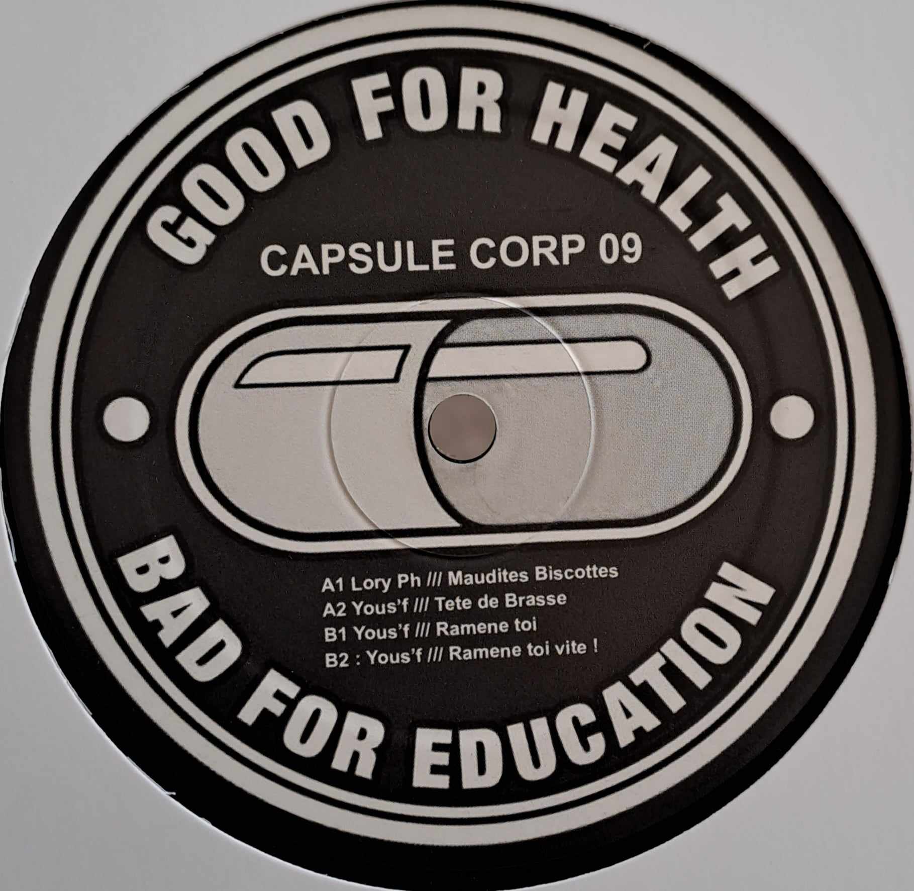 Capsule Corp 09 - vinyle freetekno